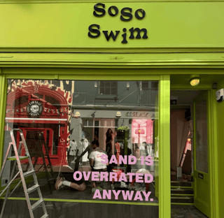 our flagship store just opened