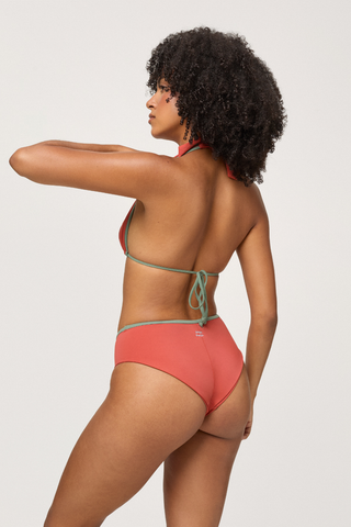 Multi-Tie Bikini Top - Tangerine