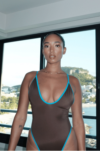 Original Cut Swimsuit (Mocha)