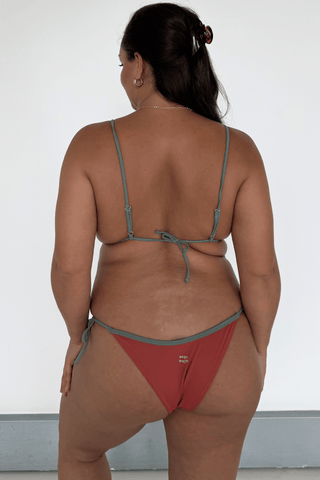 Luna bikini top - Tangerine