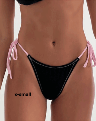 String bikini bottoms - Mocha